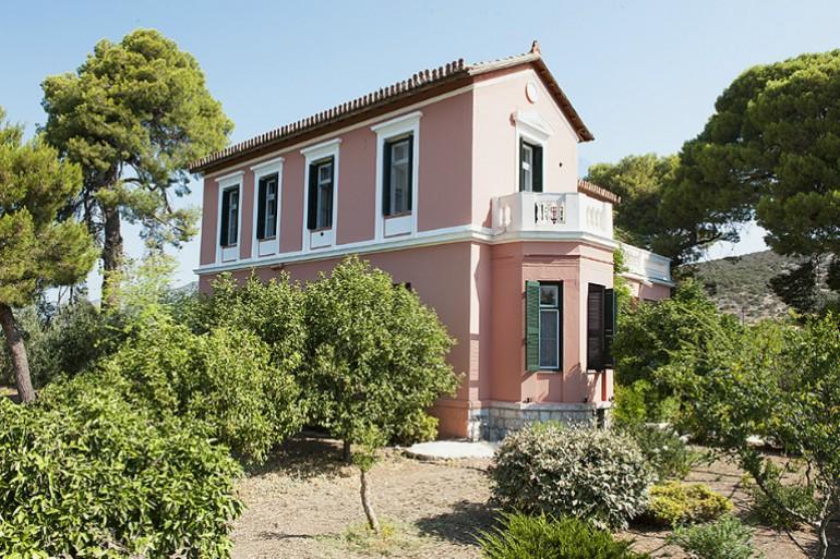 Ermioni Estate, the mansion