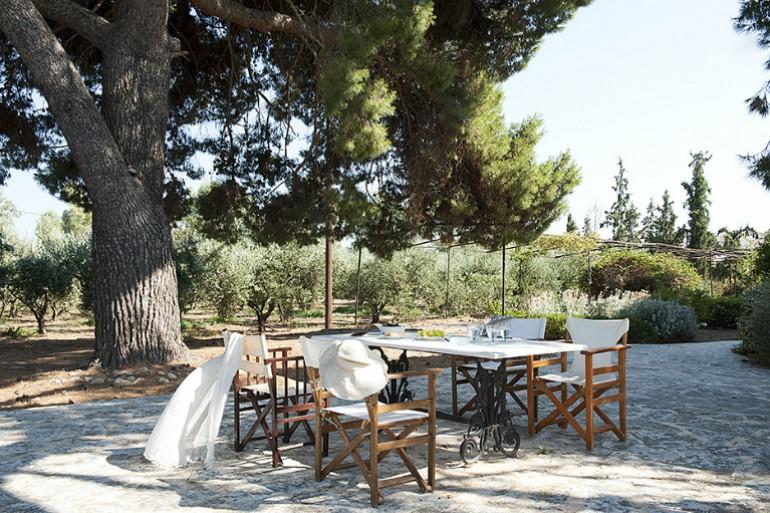 Ermioni Estate, garden terrace